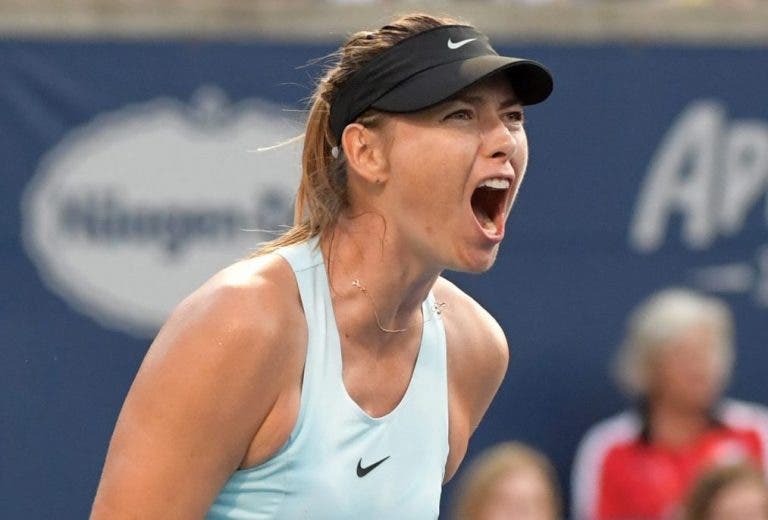 María Sharapova vuelve a las canchas con victoria en Abu Dabi