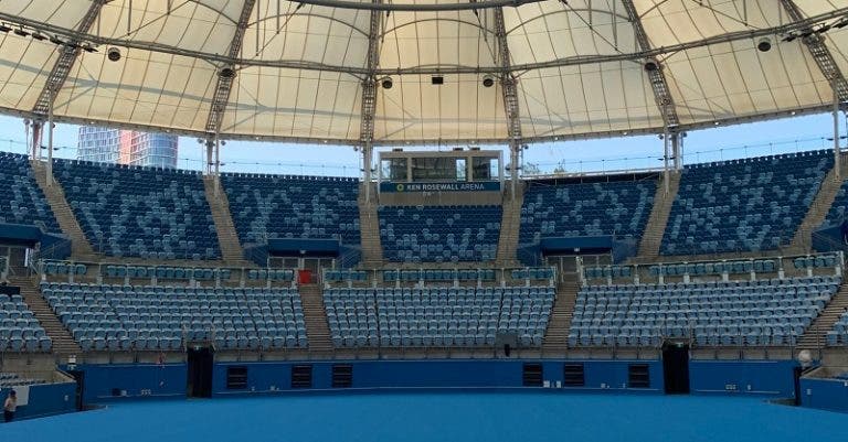 Cancha central de Sydney ya tiene nueva cara para la ATP Cup