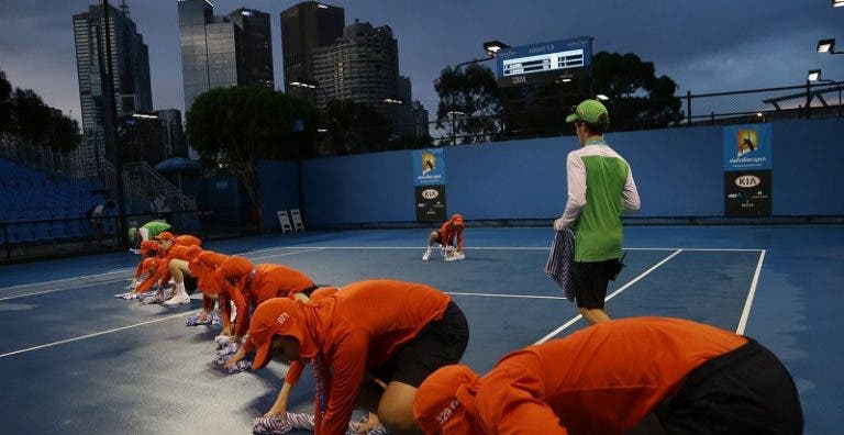 Se espera mucha lluvia los primeros 4 días del Open de Australia