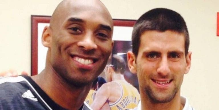 Novak Djokovic desconsolado por la muerte de Kobe Bryant