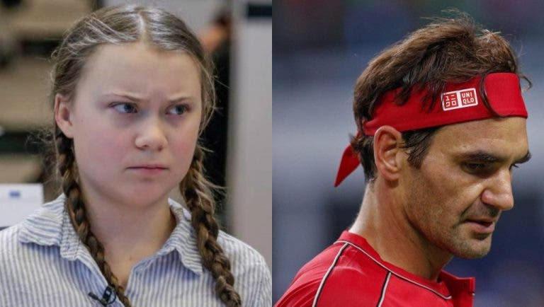 Federer responde a Greta Thunberg luego de las acusaciones de la joven