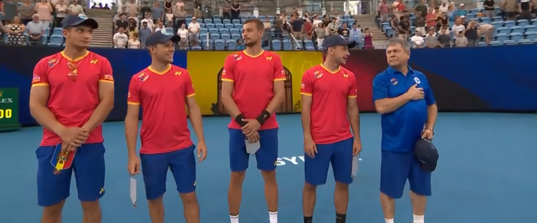 El inicio de la ATP Cup fue un desastre: el himno de Moldavia fue cambiado por el de Rumania