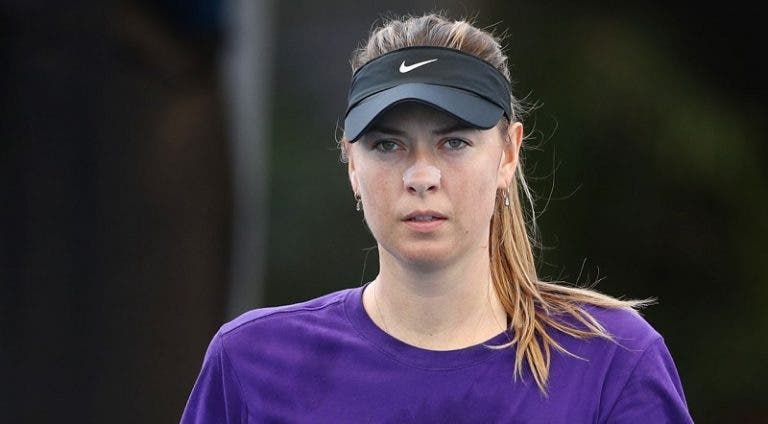 Sharapova también conoce a su primera rival del 2020