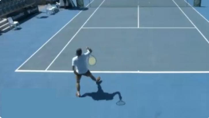 El momento de furia de tenista australiano que se volvió viral