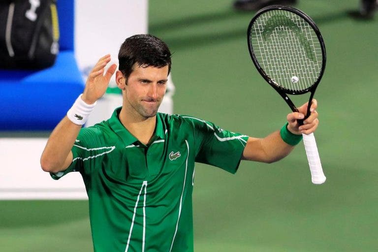 Novak Djokovic y un comienzo arrollador en Dubai