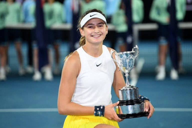 Victoria Jiménez primera tenista de Andorra en ganar un Grand Slam