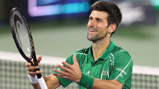 Confirman la participación de Djokovic en el ATP 500 de Dubái 2021