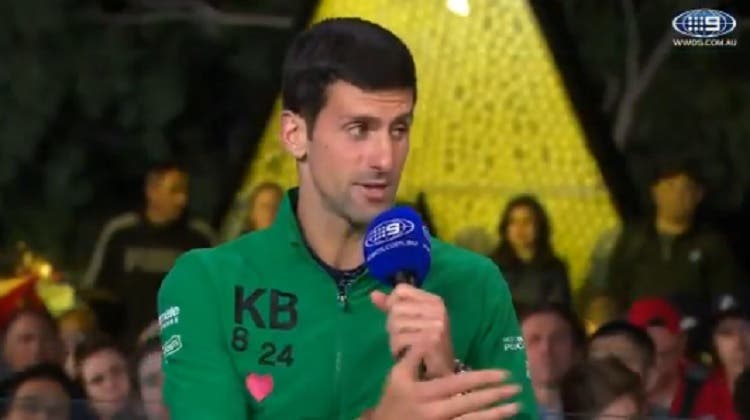 Djokovic explica porque tuvo un ‘medical time out’ en partido ante Thiem