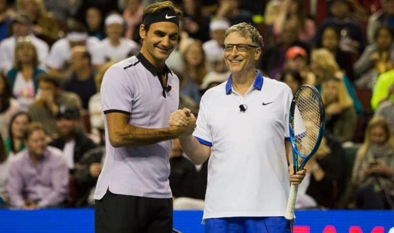 Bill Gates jugará junto a Roger Federer en Ciudad del Cabo