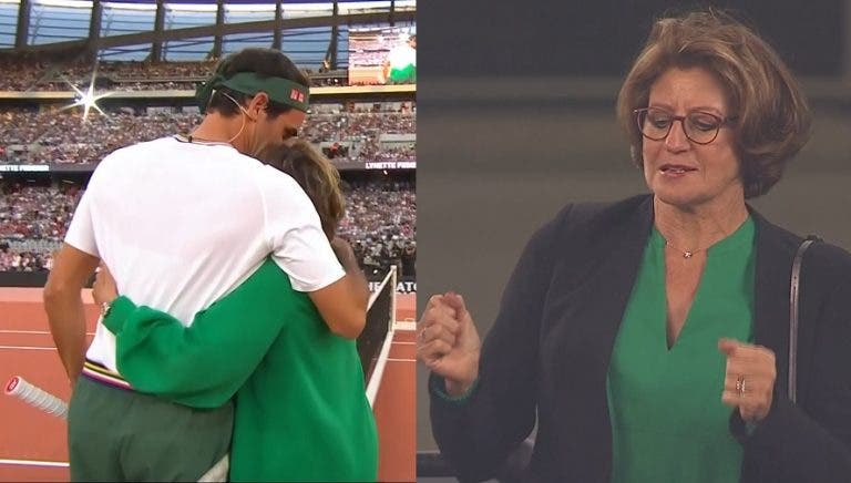 [VIDEO] Madre de Federer se roba el show y hasta su hijo llora de emoción