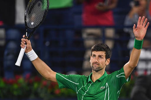 Djokovic lo hace de nuevo y está en la final del ATP 500 de Dubái