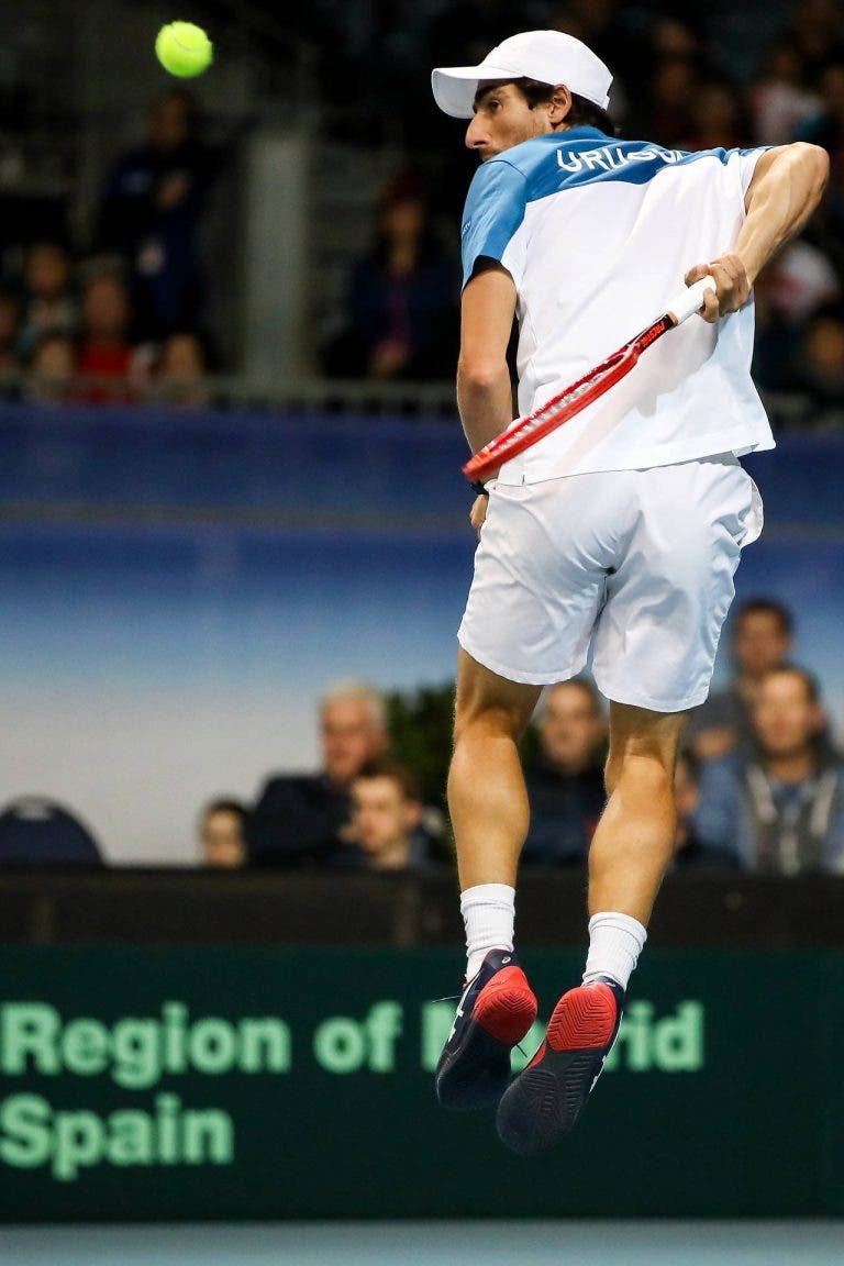 Copa Davis: Pablo Cuevas y el set point fallido ante Austria