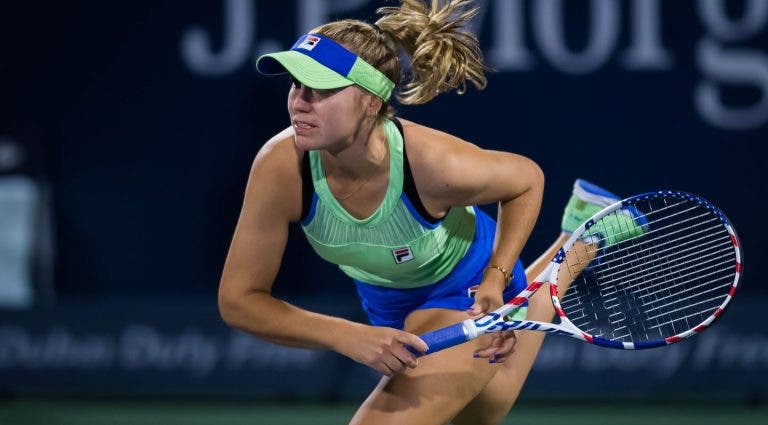 Sofía Kenin gana su primer partido desde el Open de Australia