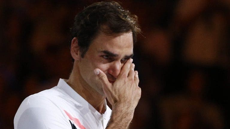 Roger Federer y uno de los reconocimientos que más lo emocionó