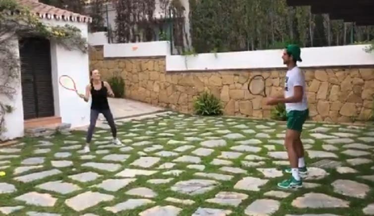 [VIDEO] Djokovic y su esposa aceptan el desafío de Murray