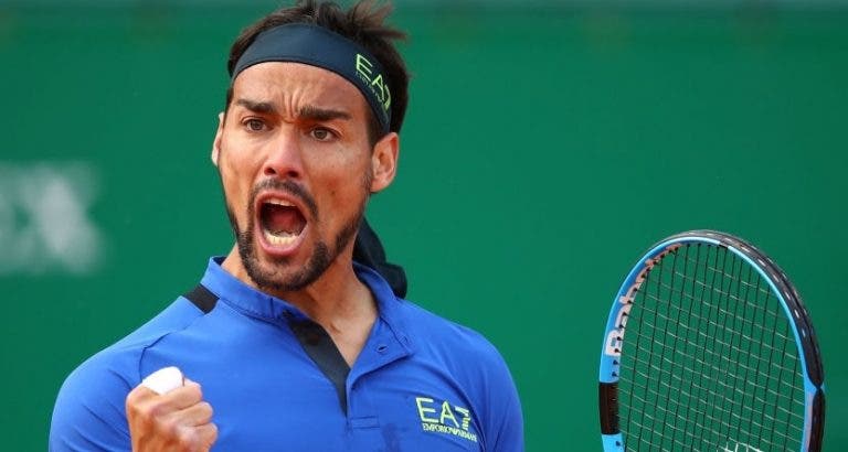 Fabio Fognini confirmado en el torneo de la academia de Mouratoglou