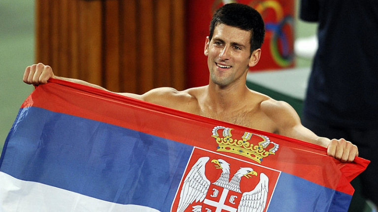 [VIDEO] Djokovic da un espectáculo mientras entrena en Belgrado