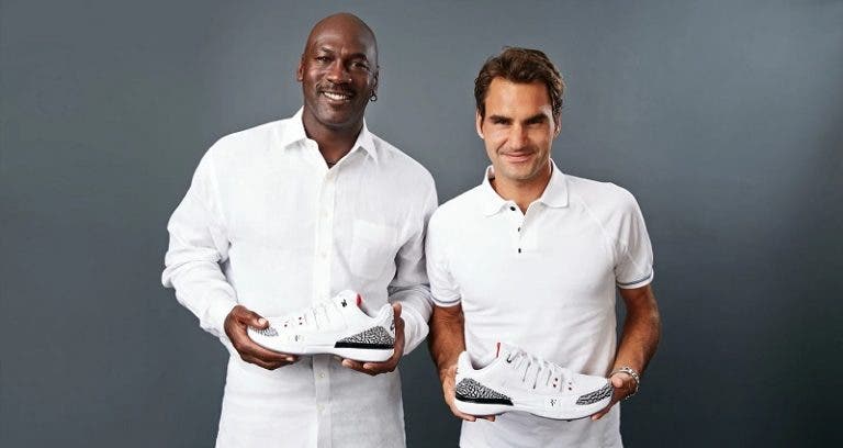 Federer: «Michael Jordan fue mi héroe de la infancia»