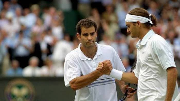 Federer recuerda el día en que le ganó a su ídolo en Wimbledon