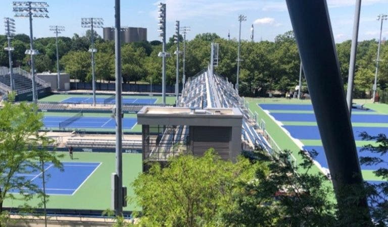 [FOTOS] Escenario del US Open y de Cincinnati está casi listo