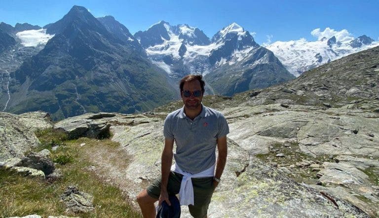Roger Federer celebra el día de Suiza con increíbles fotos de su país