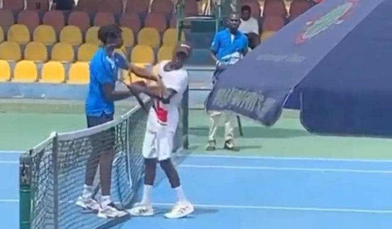 VIDEO: Bochornoso momento en un torneo ITF en Ghana