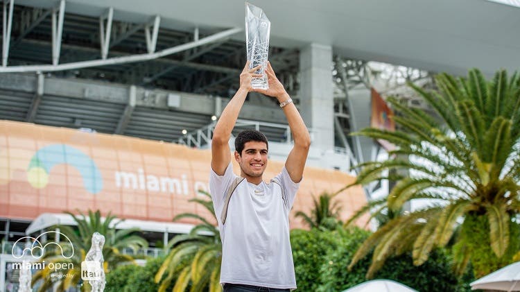 Carlos Alcaraz: «Espero ganar un Grand Slam este año»