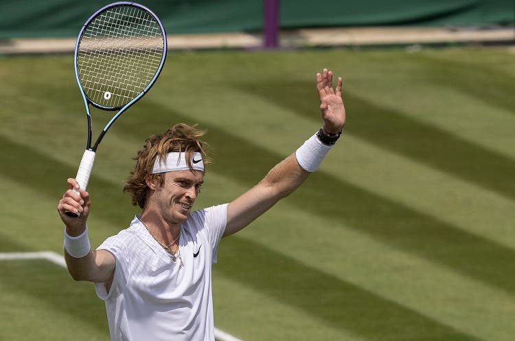 Andrey Rublev apunta a Wimbledon: «La prohibición no sirvió para nada»