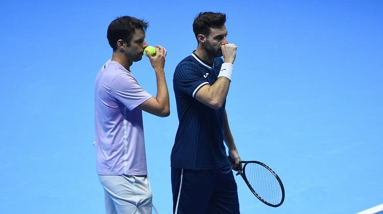 ATP Finals: Zeballos y Granollers caen en el debut en un final dramático