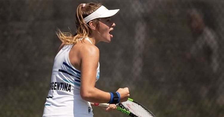 Solana Sierra no deja de soñar: está en semifinales de Roland Garros