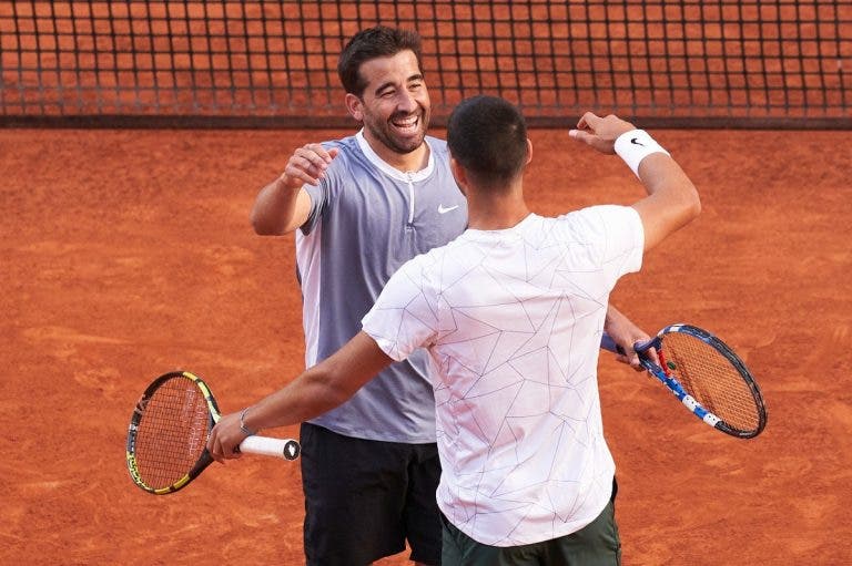 ¡Una más! Marc López y Carlos Alcaraz avanzan en el dobles del Mutua Madrid Open