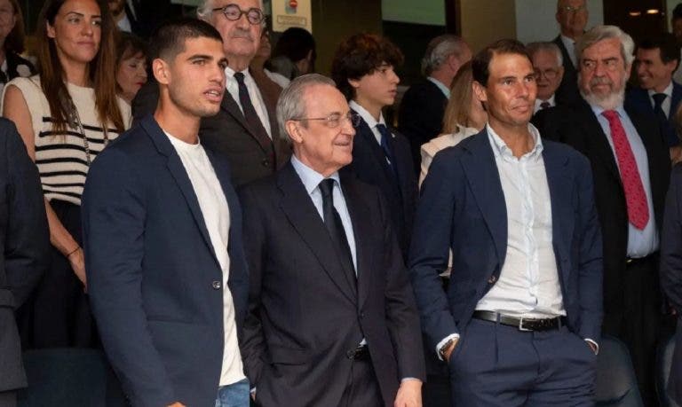 Carlos Alcaraz disfruta del título del Real Madrid
