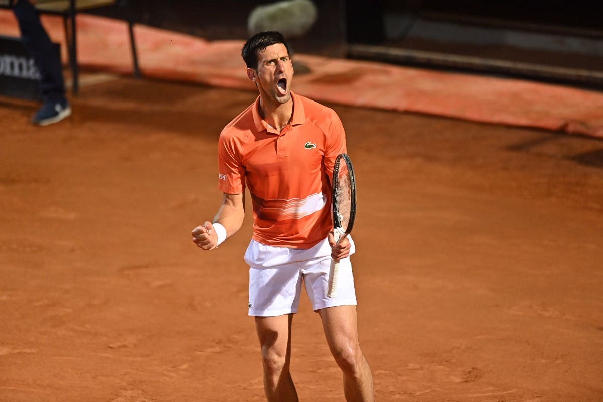 Video: el momento en que Djokovic ganó su partido 1.000