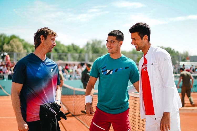 Novak Djokovic habla de Carlos Alcaraz antes de su duelo: «Es el futuro y el presente»