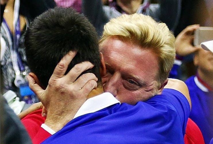 Djokovic sufre por Boris Becker: «Me partió el corazón»