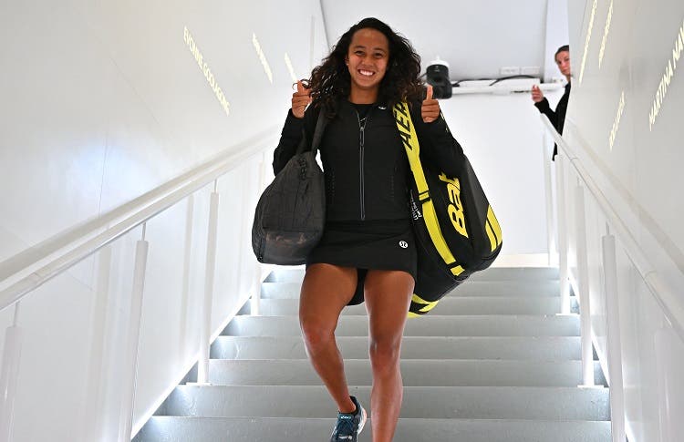 Emocionada: Leylah Fernandez cumple uno de sus «sueños» en Roland Garros