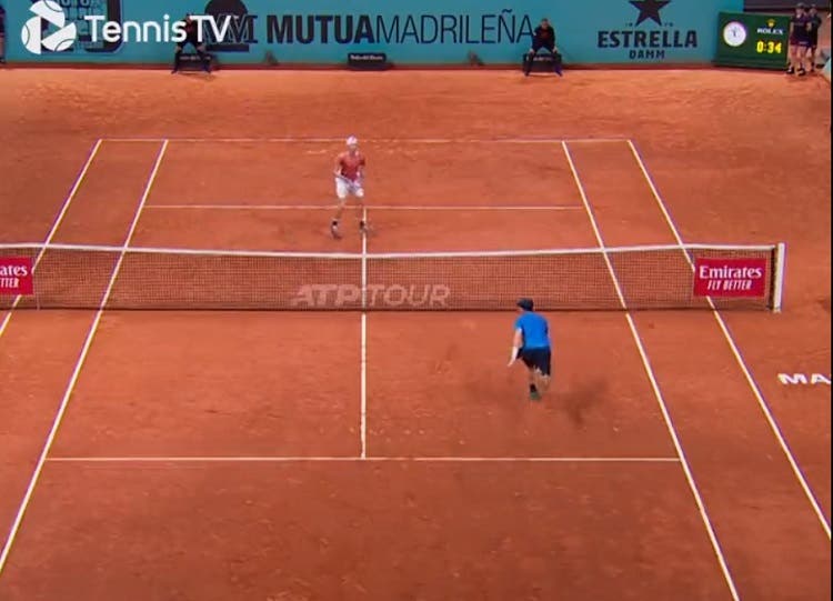 ¡Todavía puede! El increíble punto de Andy Murray contra Shapovalov en Madrid