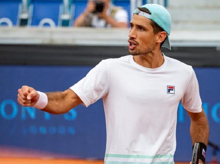 Cachín, el argentino afortunado en Roland Garros: «Tuve mucha suerte»