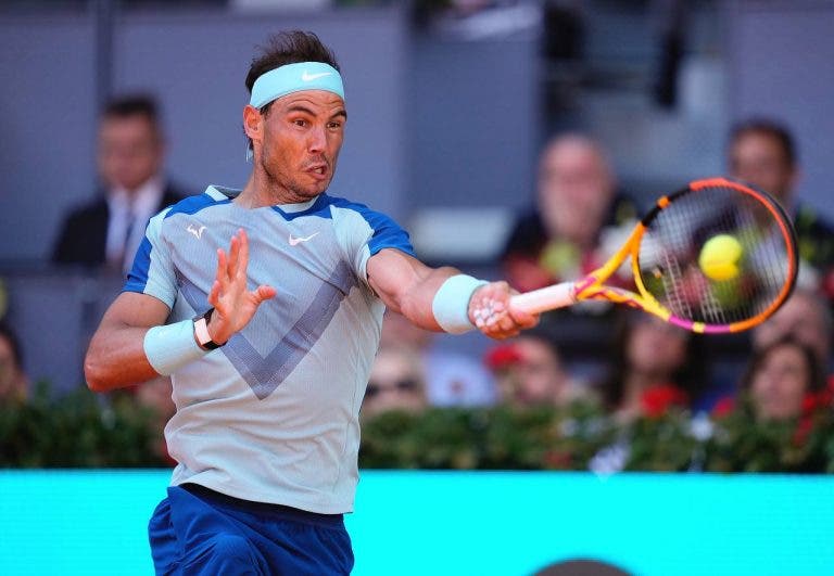 Video: las cuatro bolas de partido que salvó Nadal contra Goffin en Madrid