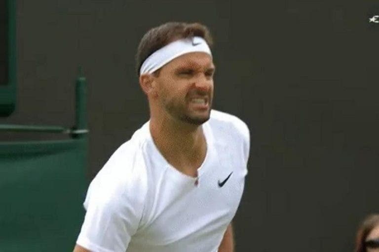 Grigor Dimitrov cae en primera ronda de Wimbledon por lesión