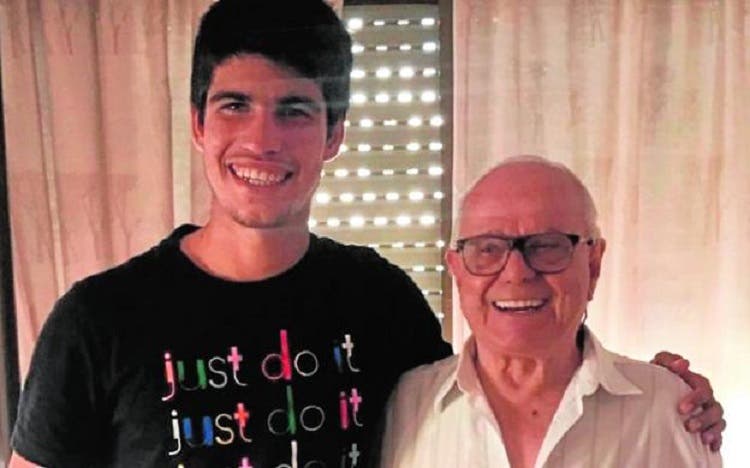 El abuelo de Alcaraz: «No creo que mi nieto vaya a conseguir lo de Nadal»