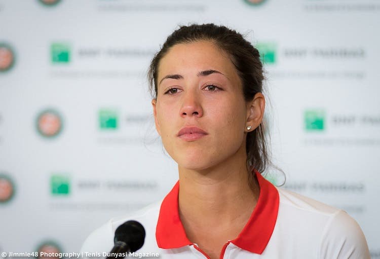 Muguruza vive una «pesadilla» en Wimbledon: «Lo lamento»