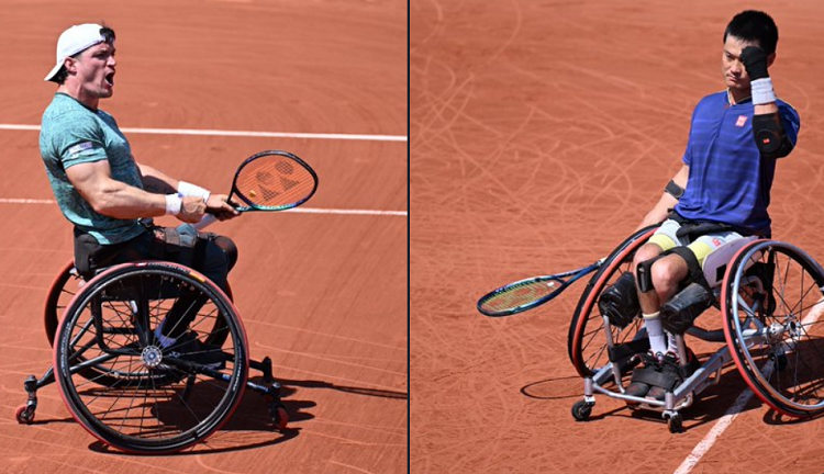 Gusti Fernández pierde la final Roland Garros ante el «Federer» sobre silla de ruedas