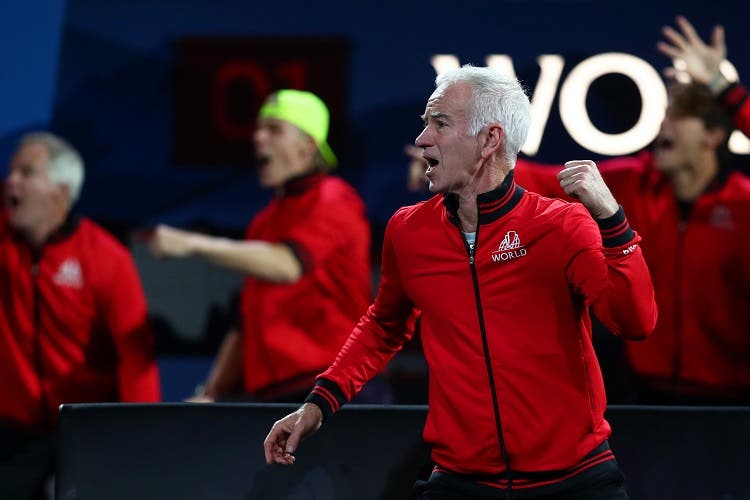 McEnroe y el Team World festejan otra Laver Cup: «Se siente increíble patearles el trasero»