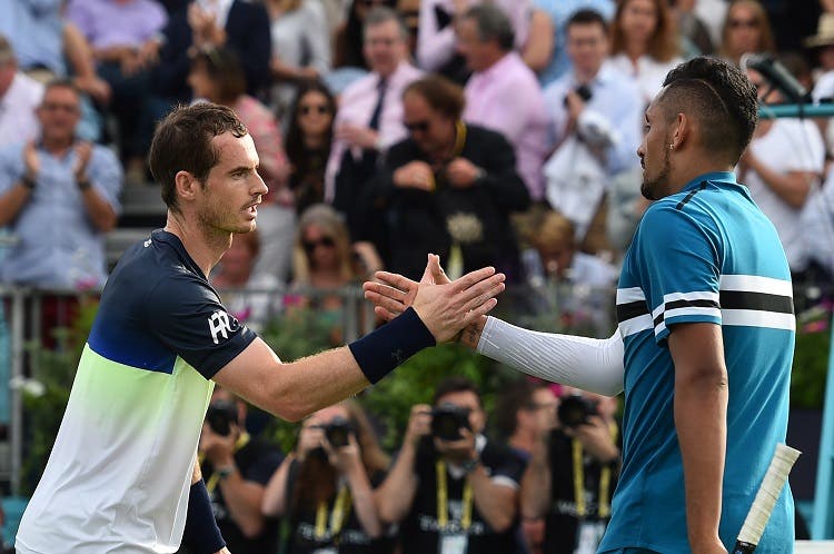 Andy Murray vs. Nick Kyrgios: horarios y cómo ver el ATP de Stuttgart