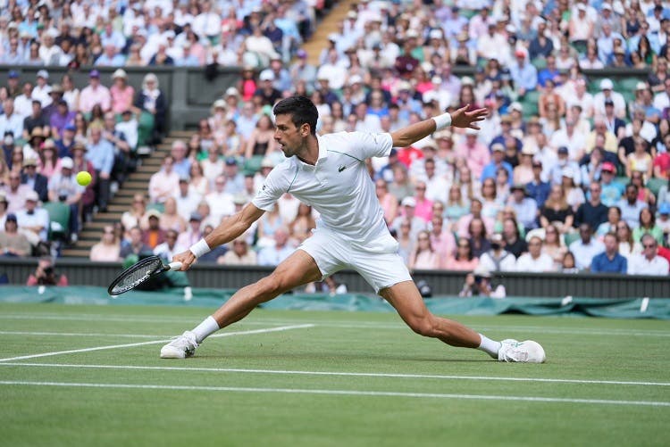 Trabajada victoria de Djokovic ante Kwon en su debut en Wimbledon
