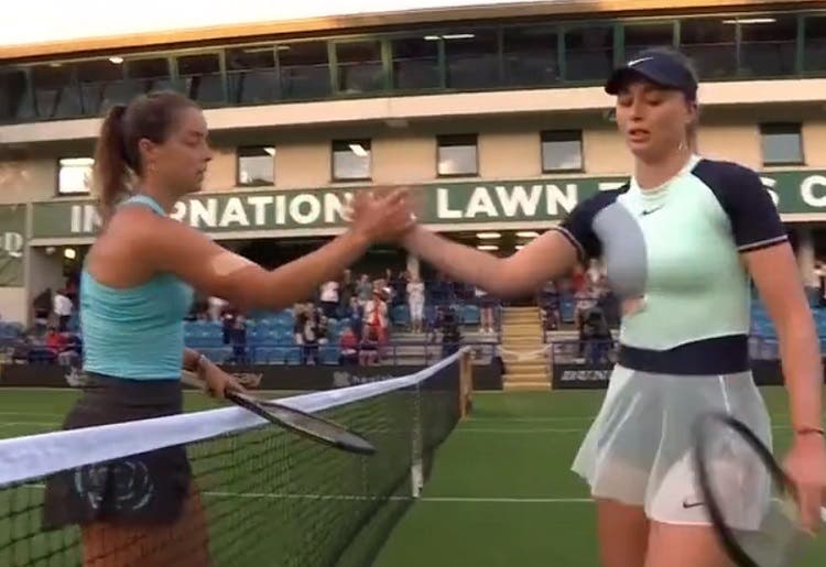Se fue enojada: el “saludo” de Badosa tras perder en el WTA de Eastbourne