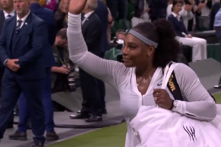 ¿El último adiós? Así se fue Serena Williams tras perder en Wimbledon