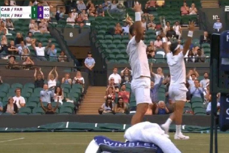 [VIDEO] El impresionante punto de Cabal y Farah en Wimbledon