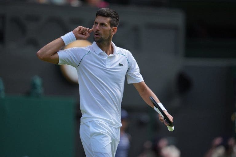 Ex campeón de Wimbledon, contra Djokovic: «Intenta mostrarse como alguien diferente a lo que es»